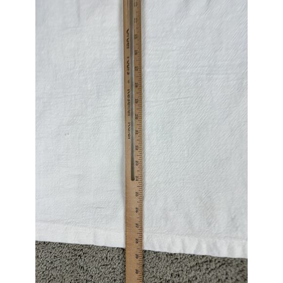 Vintage Copacabana Rio Shirt Mens XL White Brazil Souvenir Lace Up Beach 90s - Picture 11 of 16